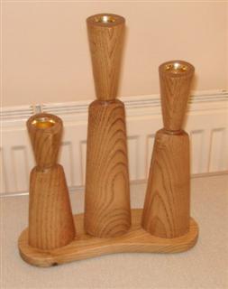 Pat's winning Oval candle sticks